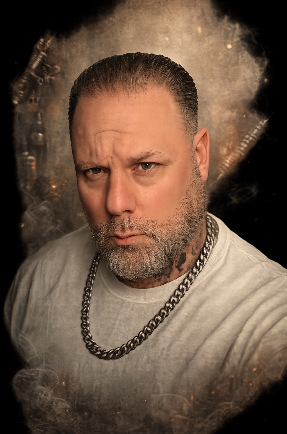 Don, tattoo artist at Social Suicide Tattoos in Pahrump, Nevada